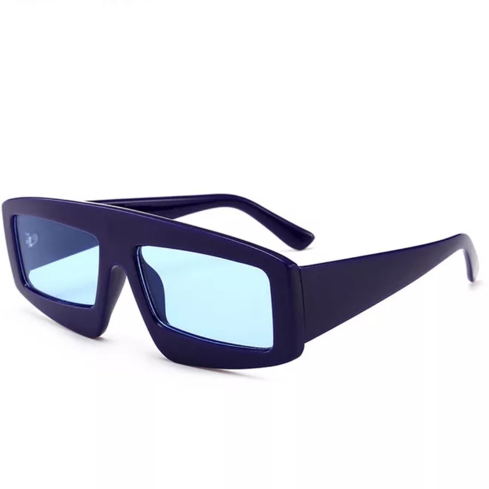Retro Rectangle Sunglasses